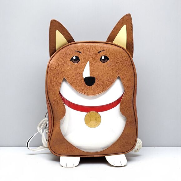 Bioworld Cowboy Bebop Ein Corgi Dog Collector Pin ITA Mini Backpack - Picture 1 of 15